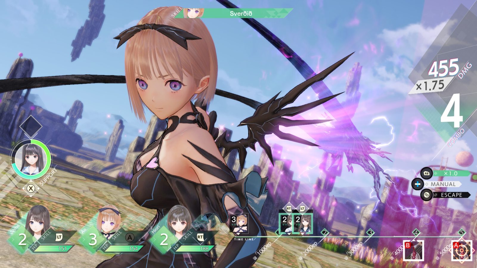 Blue Reflection Quartet 16 Blue Reflection Quartet Test 110 | RPG Jeuxvidéo