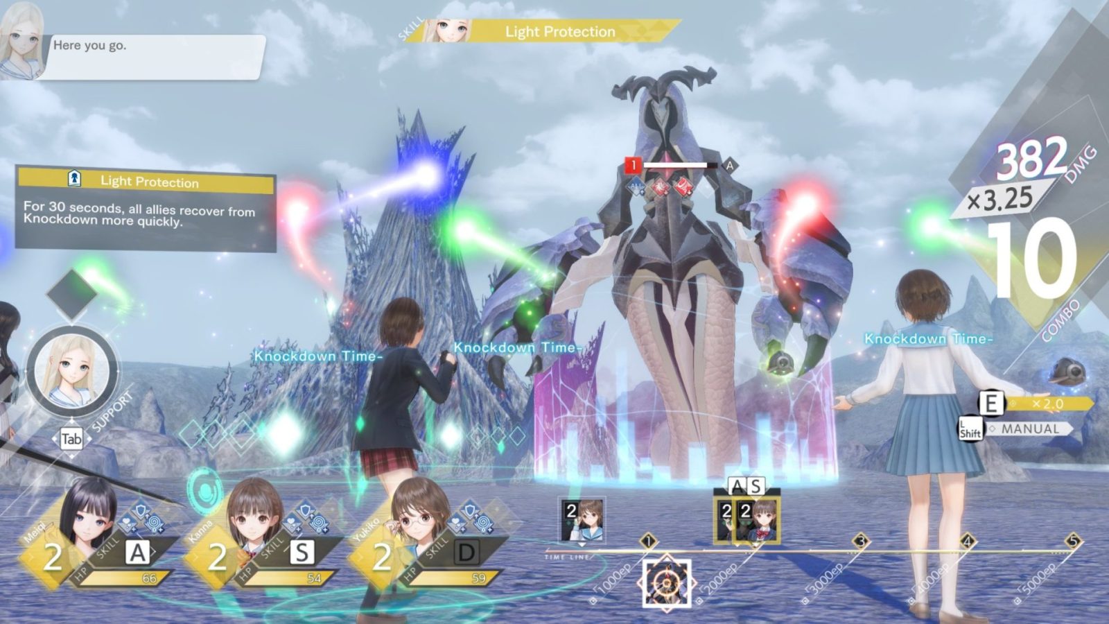 Blue Reflection Quartet 13 Blue Reflection Quartet Test 88 | RPG Jeuxvidéo