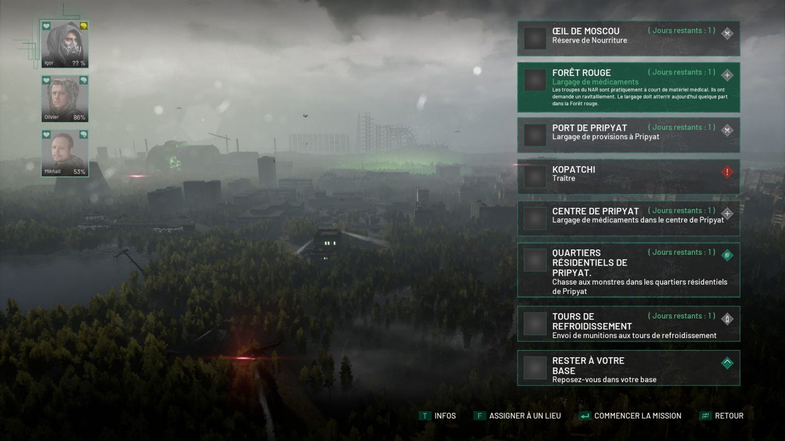 Chernobylite 12 Chernobylite Panneau des missions | RPG Jeuxvidéo