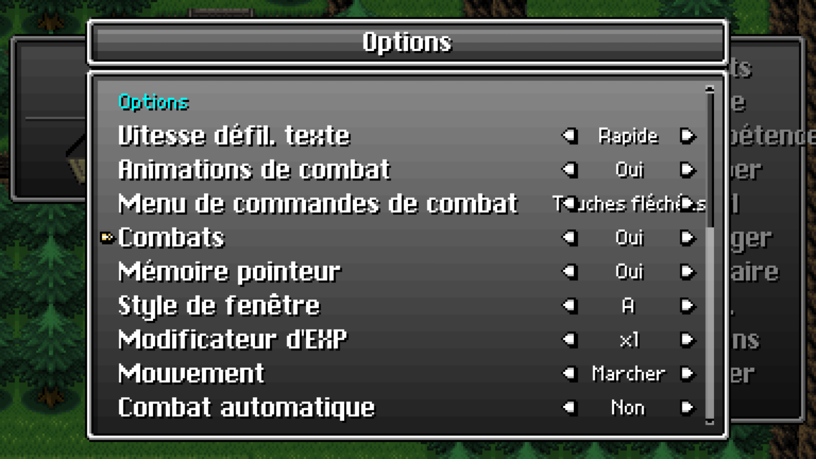 Starlight Legacy 20 Starlight Legacy Options | RPG Jeuxvidéo