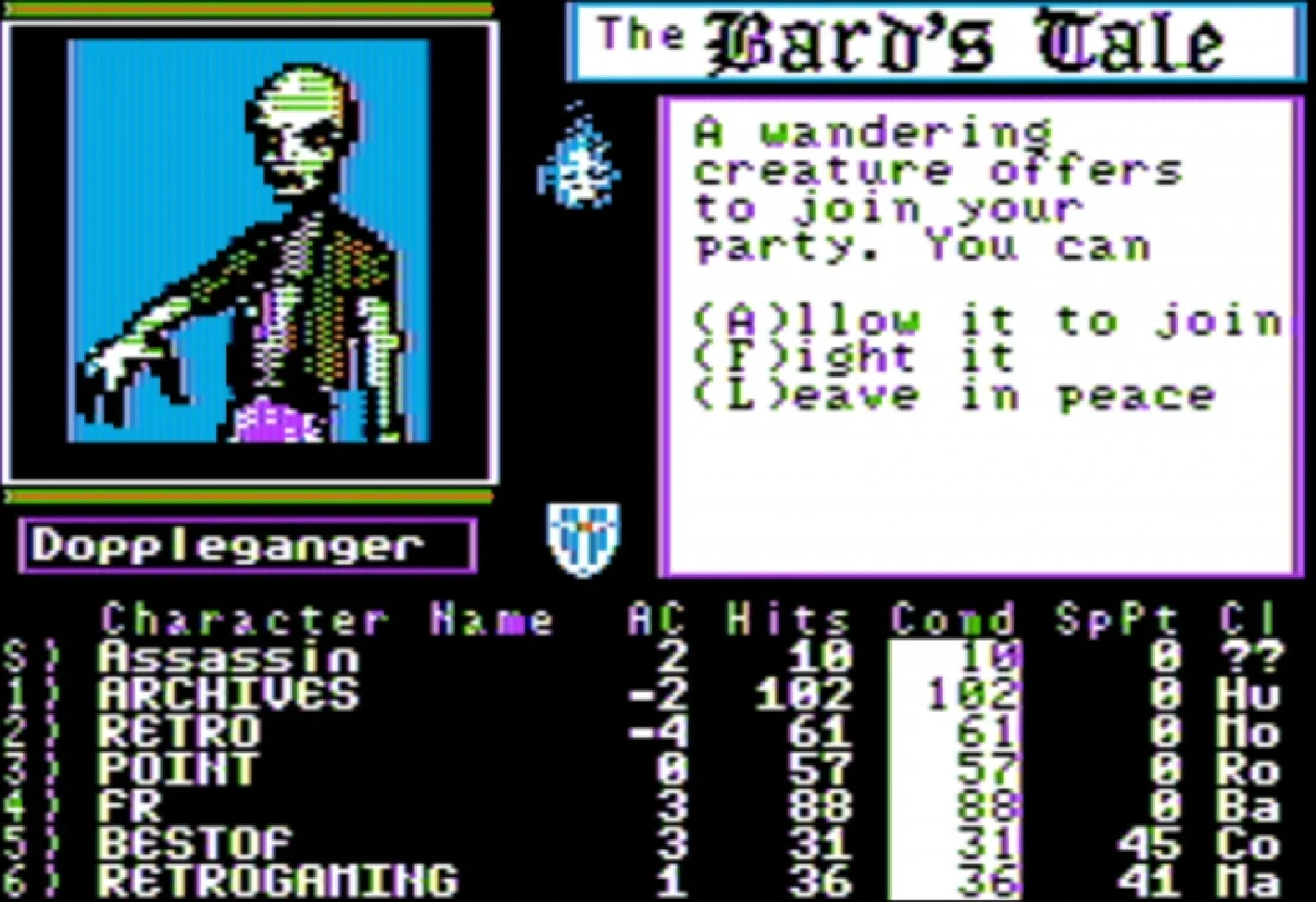 The Bard’s Tale I – Tales of the Unknown 3 bardtale1 23 | RPG Jeuxvidéo