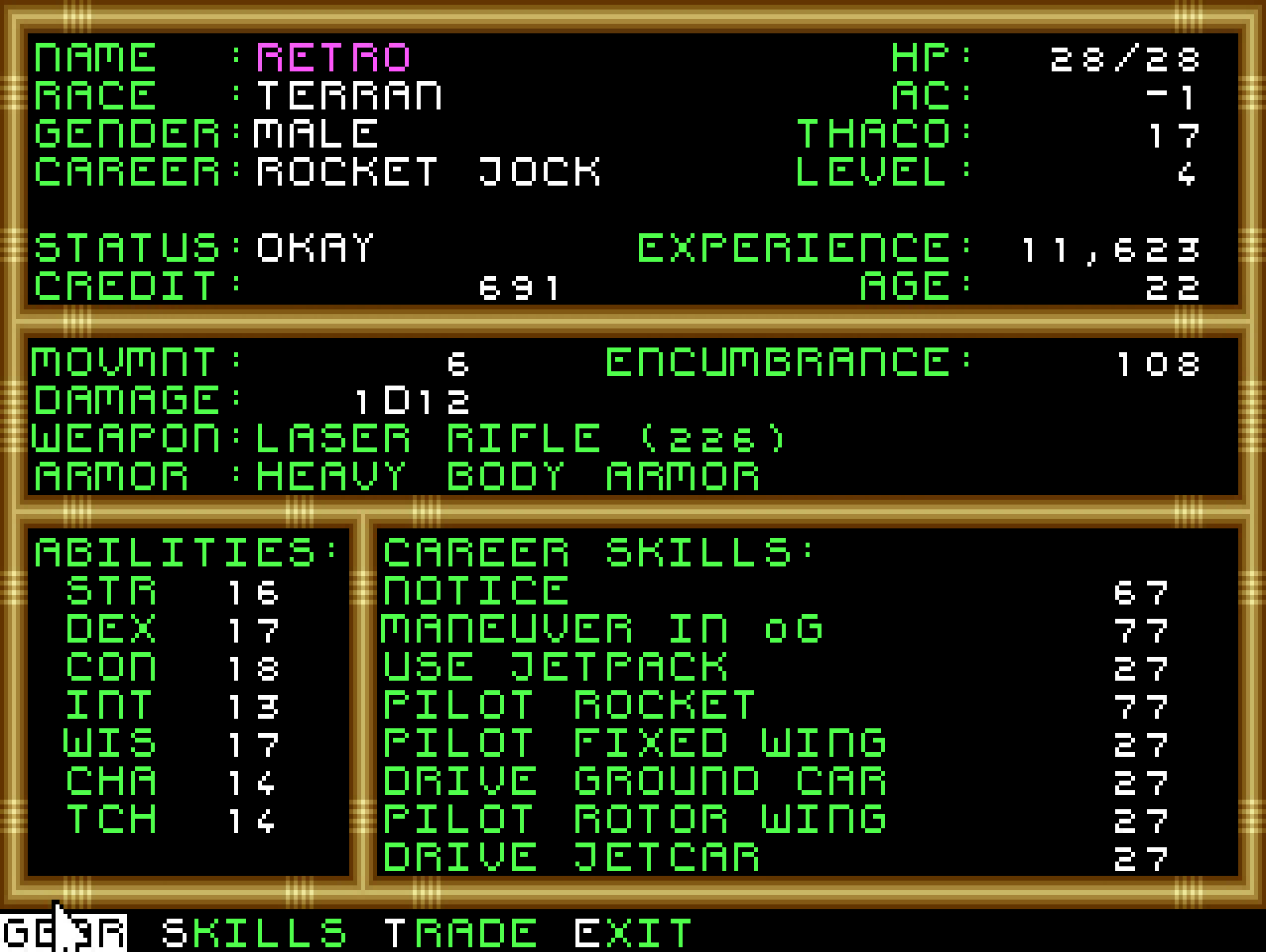 Buck Rogers : Countdown to Doomsday 3 buck 22 | RPG Jeuxvidéo