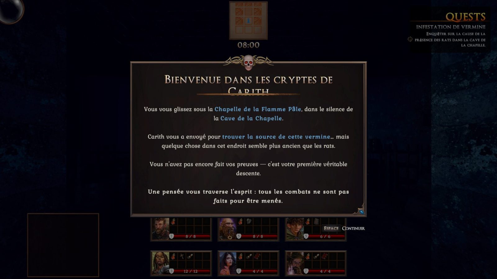 Crypts of Carith - Démo 3 DEMO CRYPTS OF CARITH 002