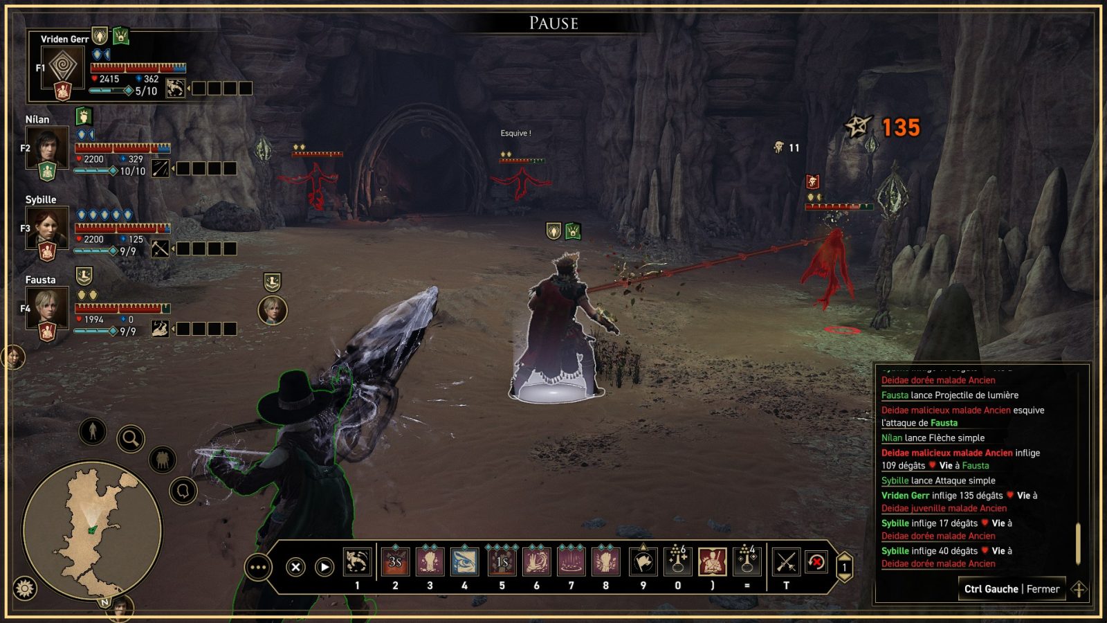 GreedFall - The Dying World 16 GreedFall The Dying World Ecran de combat | RPG Jeuxvidéo