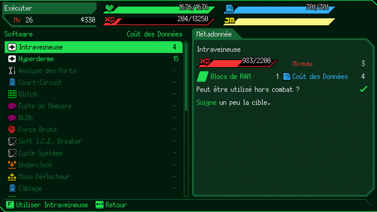 Jack Move 9 Jack Move Feuille Executer | RPG Jeuxvidéo