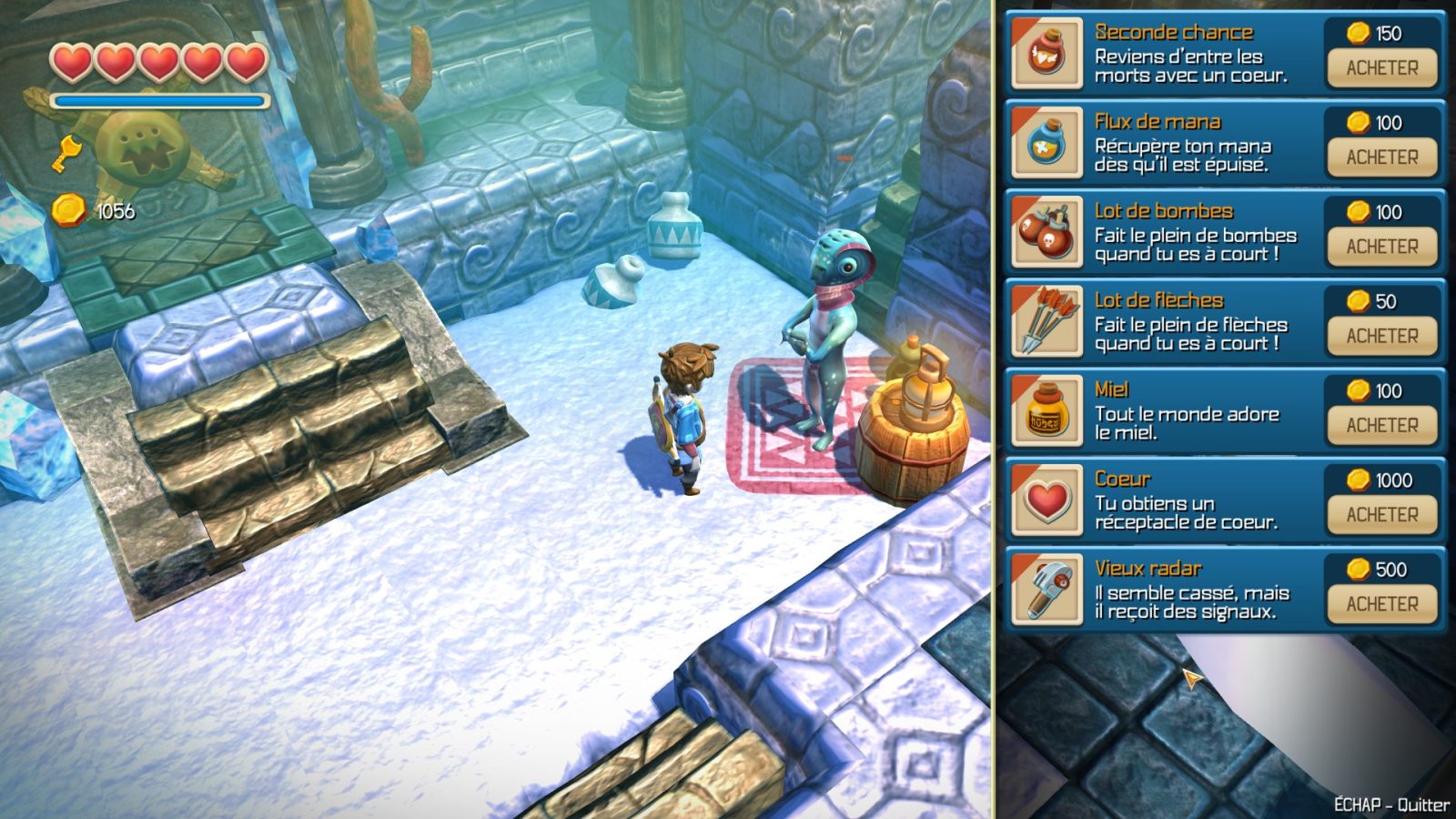 Oceanhorn - Monster of Uncharted Seas 20 Oceanhorn Monster of Uncharted Seas Marchand | RPG Jeuxvidéo