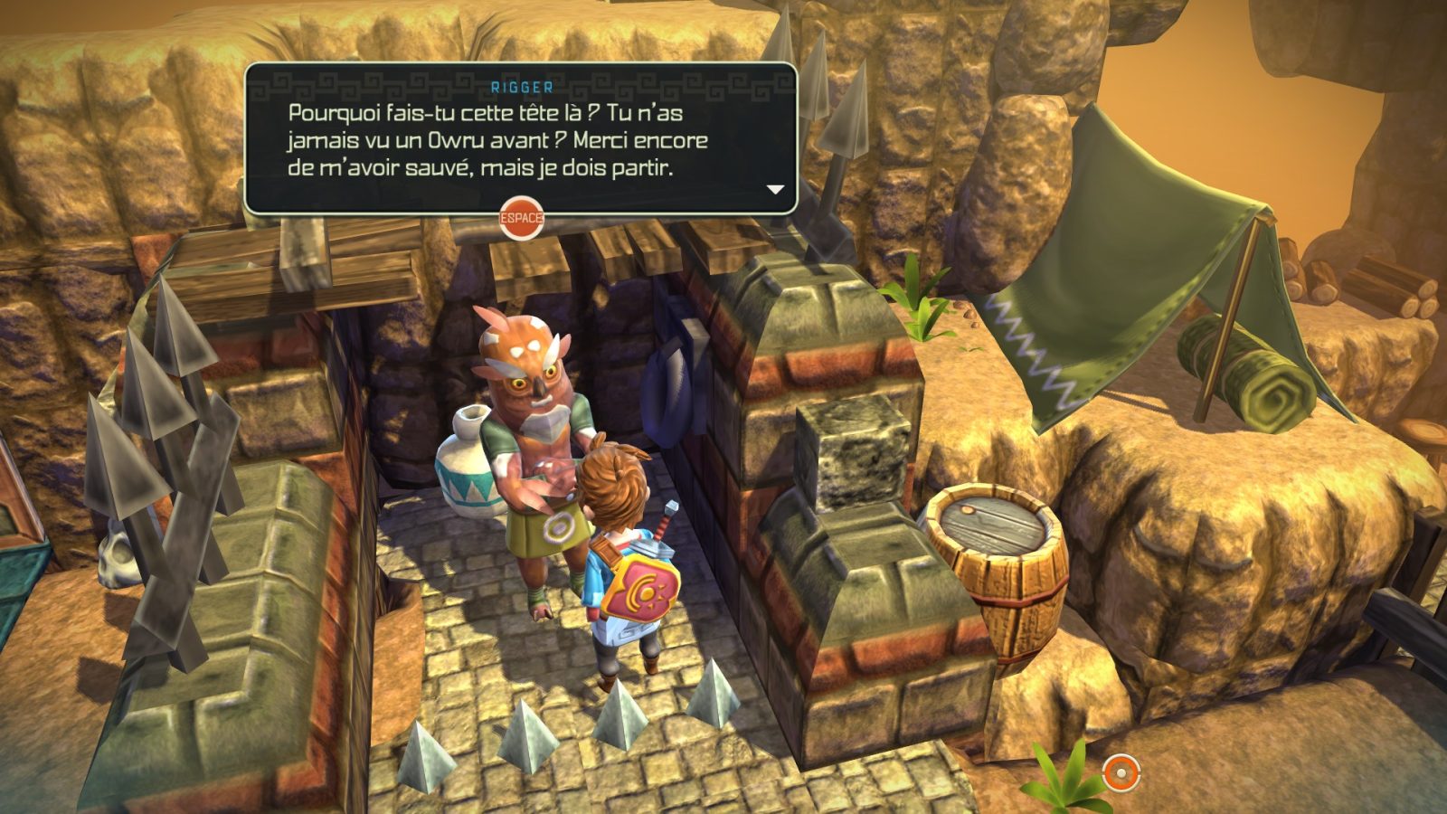 Oceanhorn - Monster of Uncharted Seas 10 Oceanhorn Monster of Uncharted Seas PNJ 2 | RPG Jeuxvidéo