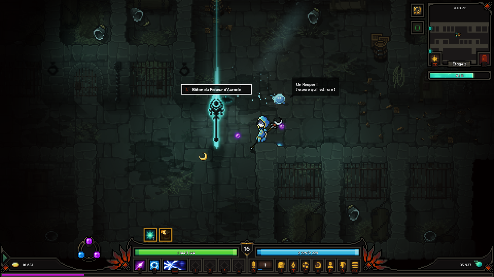 The Slormancer 19 The Slormancer Arme loot | RPG Jeuxvidéo